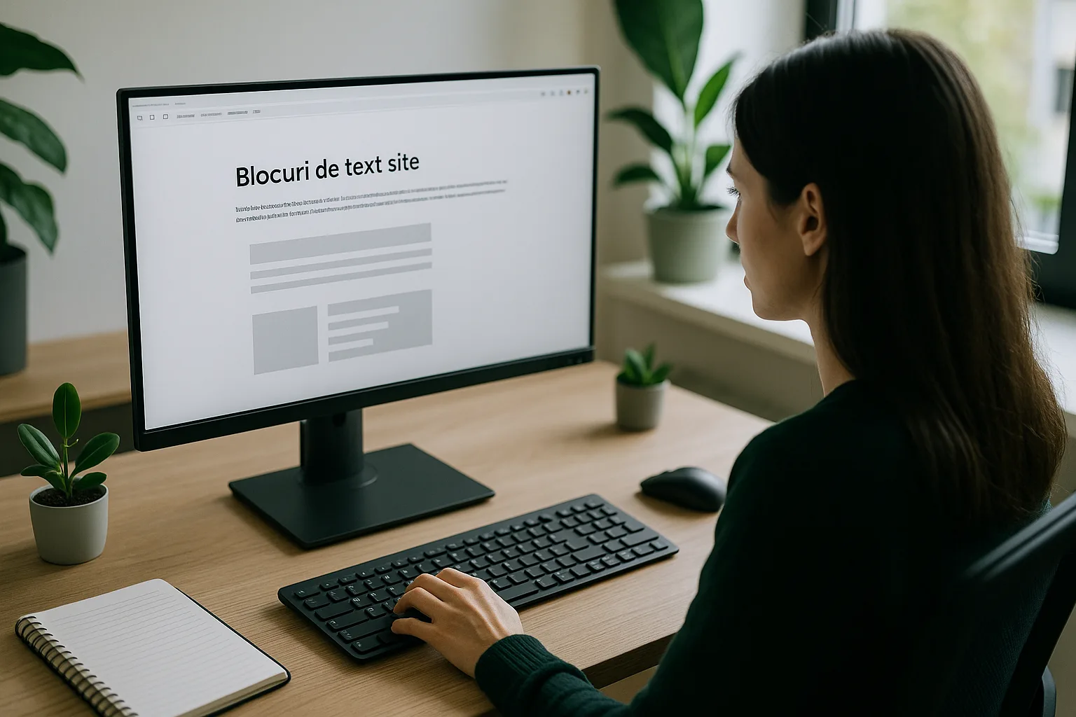 Blocuri de text site în WebBuilders: cum le structurezi să fie citite