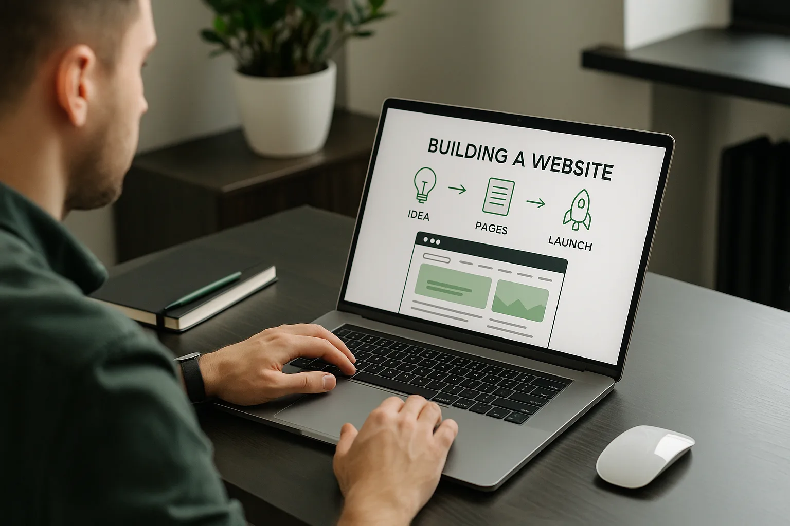 Creare site online pas cu pas, fără programator: de la idee la publicat
