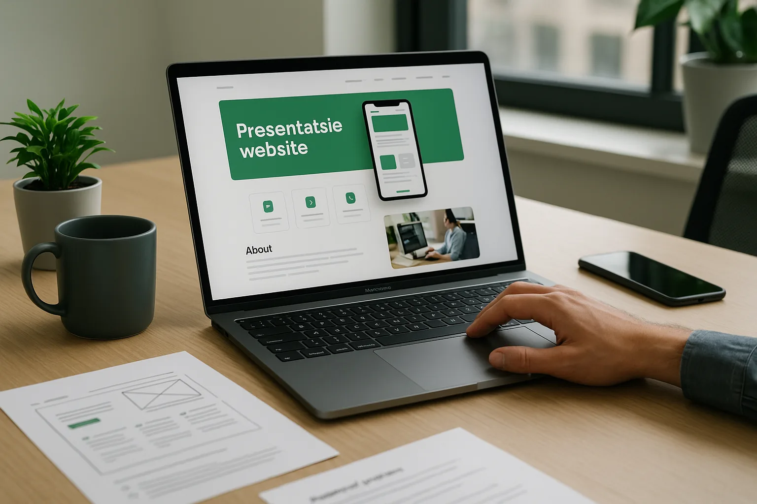 Creare site prezentare pentru firmă: structură, secțiuni obligatorii și greșeli frecvente