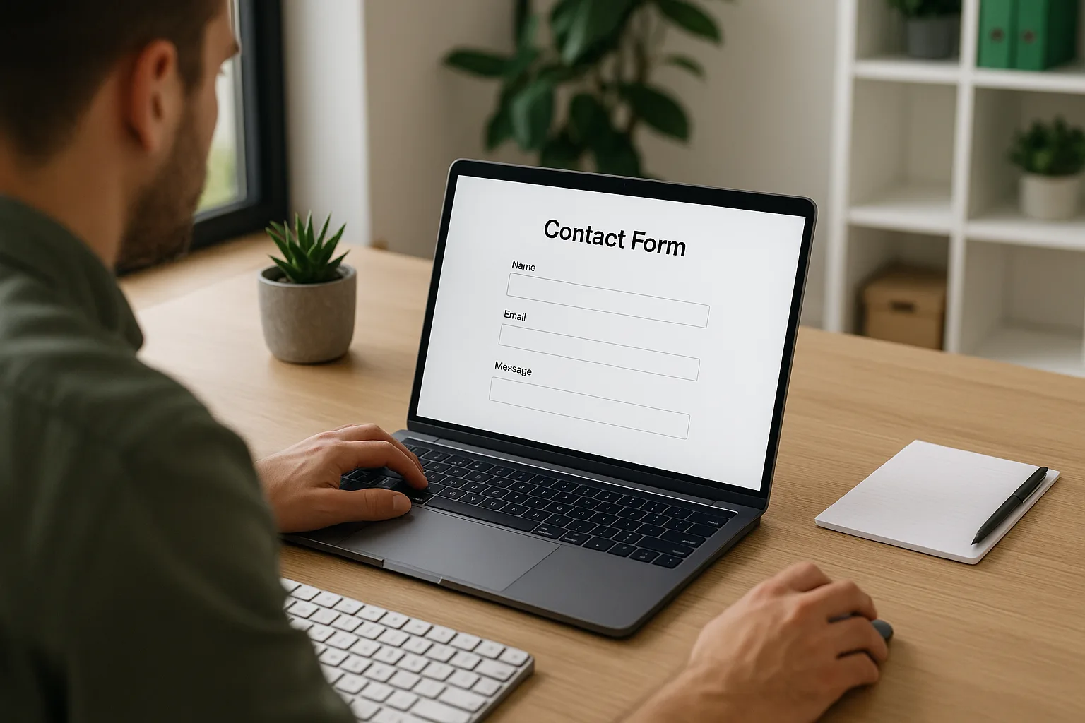 Formular de contact site în WebBuilders: ghid pas cu pas
