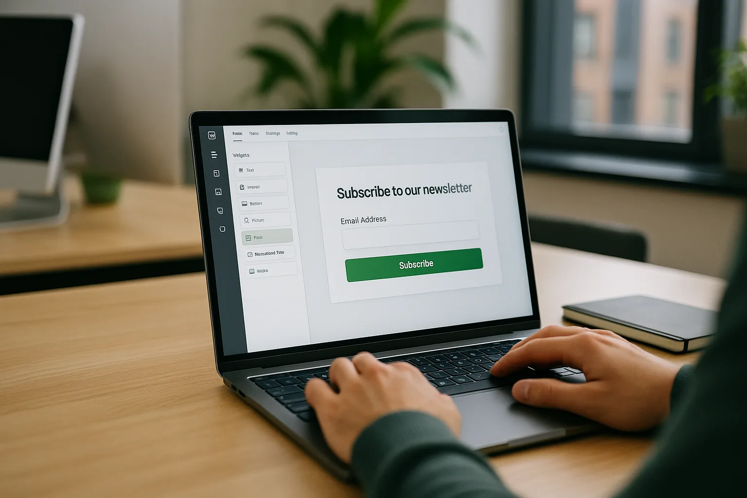 Formular newsletter site în WebBuilders: ghid pas cu pas