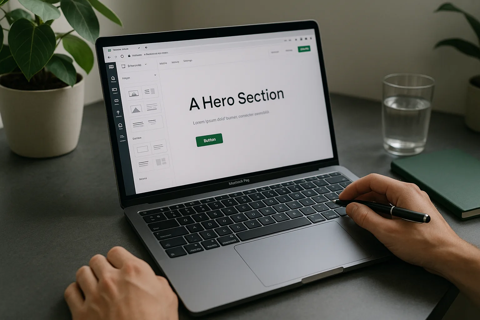 Secțiunea hero site în WebBuilders: cum o construiești ca să convertească
