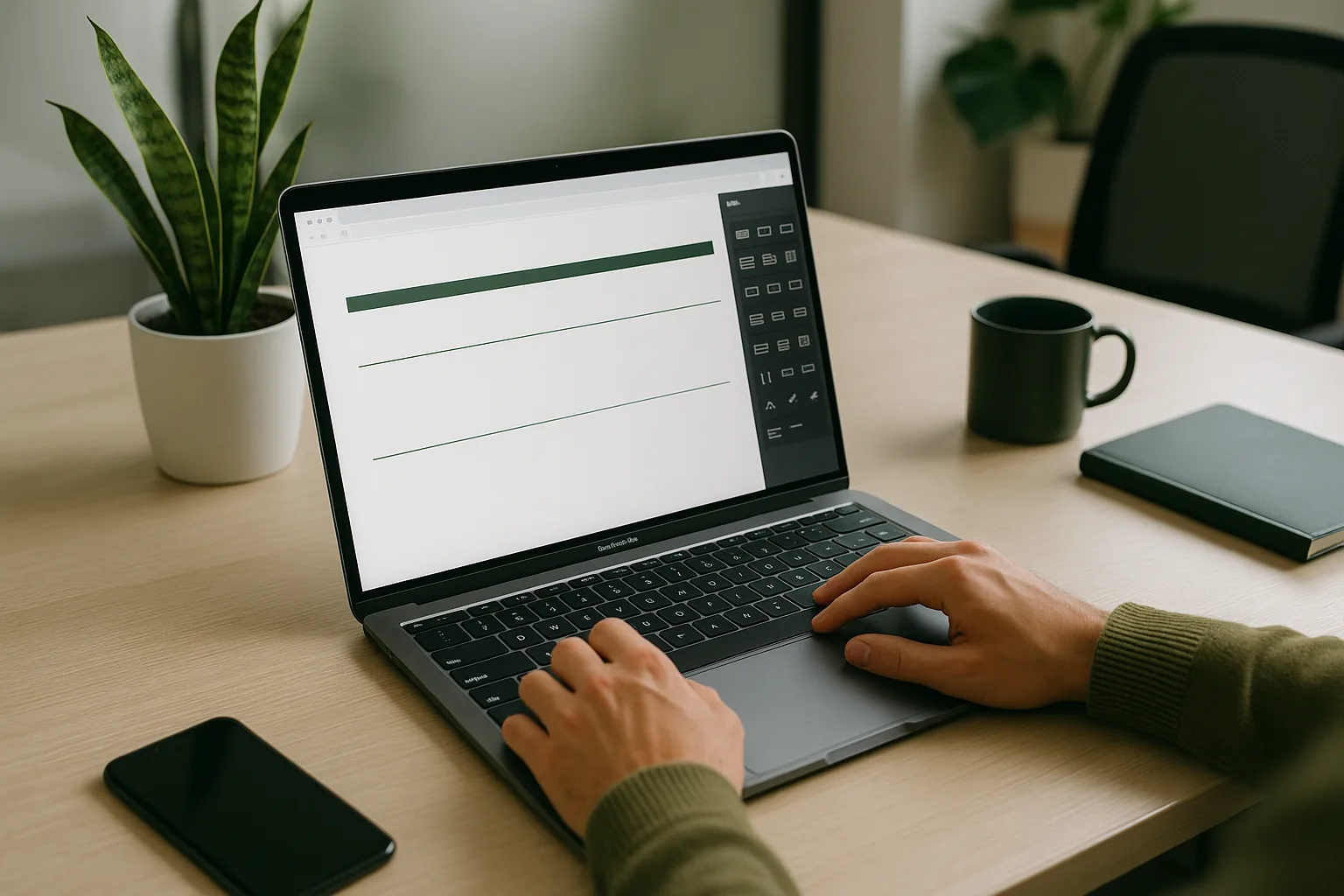 Separatoare secțiuni site în WebBuilders: cum aerisești pagina