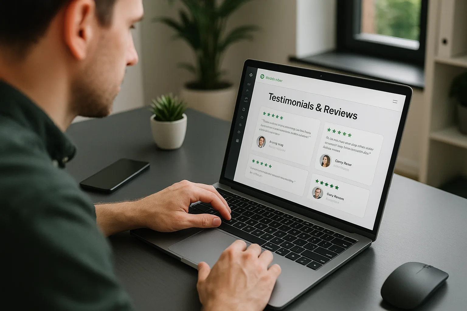 Testimoniale site în WebBuilders: cum adaugi recenzii care inspiră încredere